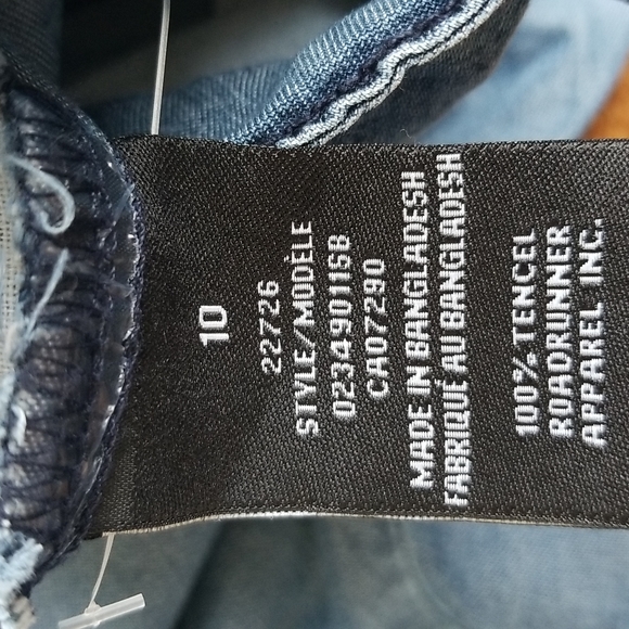 (10) Suko Jeans Denim Look Comfy 100% Tencel Women's Shorts Vacation - Picture 3 of 9